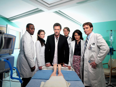

TV Show House Hugh Laurie Dr. Gregory House Jennifer Morrison Dr. Allison Cameron Omar Epps Dr. Eric Foreman Robert Sean Leonard Dr. James Wilson Jesse Spencer Dr. Robert Chase Lisa Edelstein Dr. Lisa Cuddy HD Wall Poster Paper Print(12 inch X 18 inch, Ro
