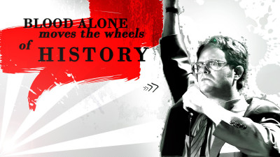 

Akhuratha -dwight-schrute-history-quotes-rainn-wilson-text Wall Poster Paper Print(12 inch X 18 inch, Rolled)