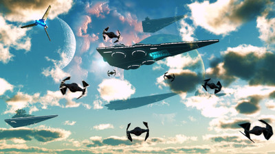 

Aabhaas Wall Poster Star-Wars Paper Print(12 inch X 18 inch, Rolled)