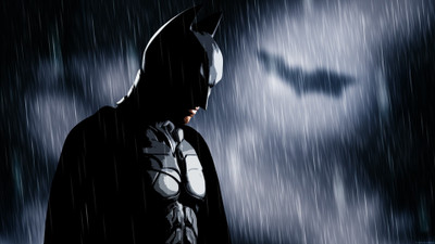 

Akhuratha Wall Poster Batman-Bat-signal-rain-MessenjahMatt-people Paper Print(12 inch X 18 inch, Rolled)