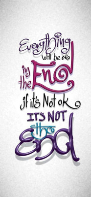 

Akhuratha Wall Poster -if-it-s-not-ok-it-s-not-the-end-tgfyrmhpvu Paper Print(18 inch X 12 inch, Rolled)
