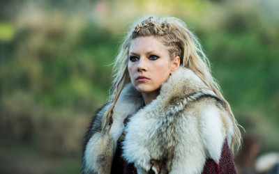 

TV Show Vikings Lagertha Blue Eyes Blonde Canadian Actress Katheryn Winnick HD Wall Poster Paper Print(12 inch X 18 inch, Rolled)