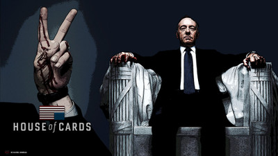 

Aabhaas TV Show House Of Cards Kevin Spacey Francis Underwood HD Wall Poster Paper Print(12 inch X 18 inch, Rolled)