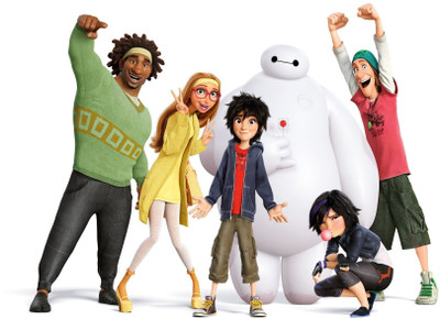 

Aabhaas Wall Poster lollipop-Baymax-Big-Hero--Hiro-Hamada-Big-Hero--Go-Go-Tomago-Honey-Lemon-Big-Hero--Wasabi-Big-Hero--Fred-Big-Hero--Big-Hero--Disney-Walt-Disney-movies-animated-movies Paper Print(12 inch X 18 inch, Rolled)