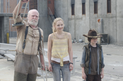 

Akhuratha Designs TV Show The Walking Dead Chandler Riggs Carl Grimes Scott Wilson Hershel Greene HD Wall Poster Paper Print(12 inch X 18 inch, Rolled)