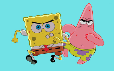 

Aabhaas TV Show Spongebob Squarepants HD Wall Poster Paper Print(12 inch X 18 inch, Rolled)