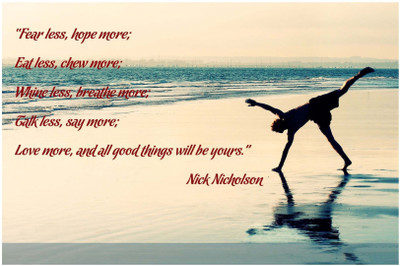 

Akhuratha Wall Poster -love-more-and-all-good-things-will-be-yours-ekxhnnhkc Paper Print(18 inch X 12 inch, Rolled)