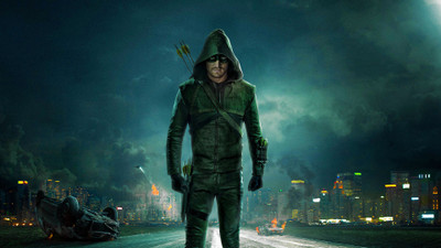 

TV Show Arrow HD Wall Poster Paper Print(12 inch X 18 inch, Rolled)