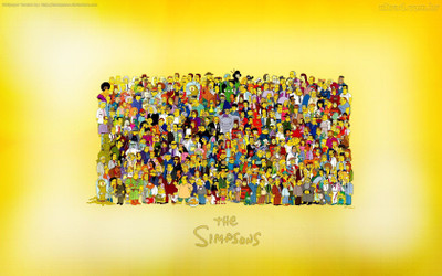 

Akhuratha Designs TV Show The Simpsons Cast HD Wall Poster Paper Print(12 inch X 18 inch, Rolled)