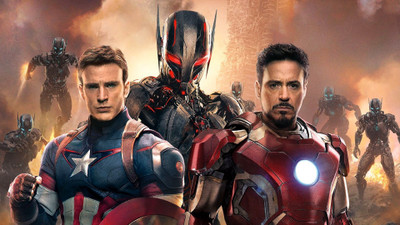 

Akhuratha Wall Poster Avengers-Age-of-Ultron-Iron-Man-Captain-America-Ultron-movies-Steve-Rogers-Chris-Evans-Tony-Stark-Robert-Downey-Jr. Paper Print(12 inch X 18 inch, Rolled)
