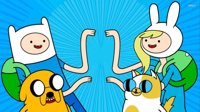 

Akhuratha Designs TV Show Adventure Time HD Wall Poster Paper Print(12 inch X 18 inch, Rolled)