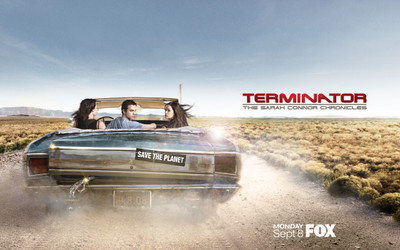 

TV Show Terminator: The Sarah Connor Chronicles Terminator Sarah Connor Summer Glau Thomas Dekker Lena Headey John Connor Cameron Phillips Sci Fi HD Wall Poster Paper Print(12 inch X 18 inch, Rolled)
