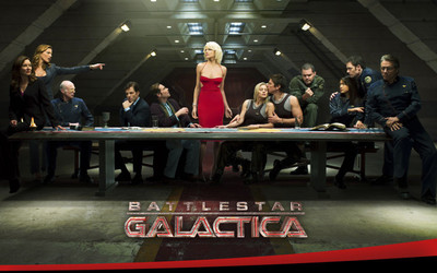 

TV Show Battlestar Galactica (2003) HD Wall Poster Paper Print(12 inch X 18 inch, Rolled)