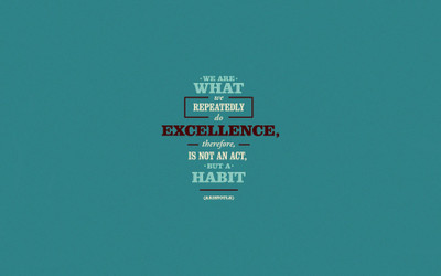 

Akhuratha aaristotle-excellence-habit Wall Poster Paper Print(12 inch X 18 inch, Rolled)