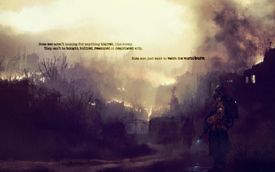 

Akhuratha -gas-masks-quotes-smoke-soldier-text-the-dark-knight-war Wall Poster Paper Print(12 inch X 18 inch, Rolled)