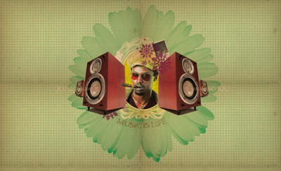 

Music Speakers Musuc HD Wallpaper Background Fine Art Print(12 inch X 18 inch, Rolled)