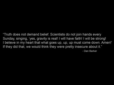 

Akhuratha -black-background-dan-barker-quotes-text Wall Poster Paper Print(12 inch X 18 inch, Rolled)