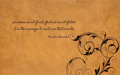 

Akhuratha aquote-quotes-success-courage-failure Wall Poster Paper Print(12 inch X 18 inch, Rolled)