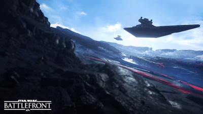 

Aabhaas Wall Poster /-Star-Wars-Battlefront-Star-Wars-Star-Destroyer-Galactic-Empire-Sullust-video-games-spaceship Paper Print(12 inch X 18 inch, Rolled)