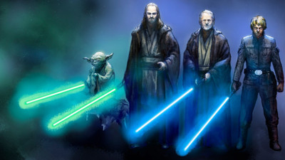 

Akhuratha Wall Poster /-Jedi-Star-Wars-Episode-V---The-Empire-Strikes-Back-Star-Wars-lightsaber-Yoda Paper Print(12 inch X 18 inch, Rolled)