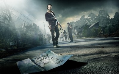 

TV Show The Walking Dead Andrew Lincoln Rick Grimes HD Wall Poster Paper Print(12 inch X 18 inch, Rolled)