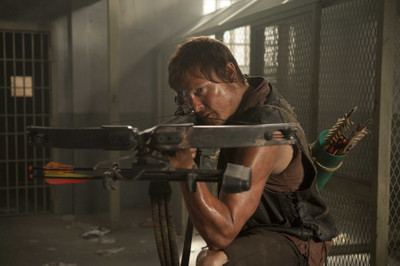

Aabhaas TV Show The Walking Dead Daryl Dixon Norman Reedus Walking Dead Dead Crossbow HD Wall Poster Paper Print(12 inch X 18 inch, Rolled)