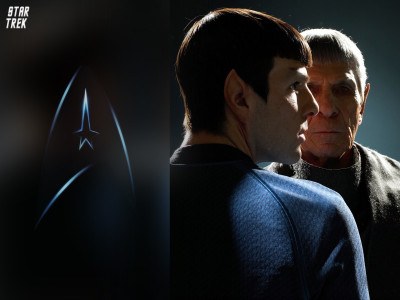 

Aabhaas Wall Poster -Spock-Leonard-Nimoy-Zachary-Quinto-Star-Trek-movies Paper Print(12 inch X 18 inch, Rolled)