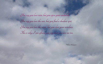

Akhuratha aquote-quotes-fear-romance Wall Poster Paper Print(12 inch X 18 inch, Rolled)