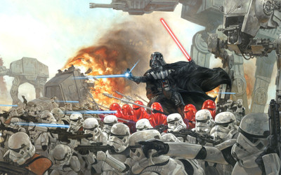 

Aabhaas Wall Poster /-Star-Wars Paper Print(12 inch X 18 inch, Rolled)