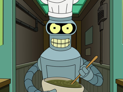 

TV Show Futurama Bender HD Wall Poster Paper Print(12 inch X 18 inch, Rolled)