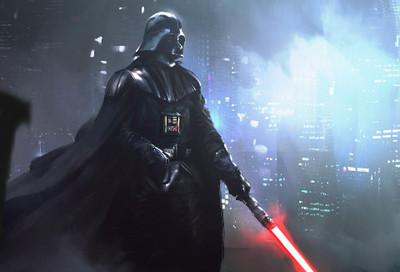 

Aabhaas Wall Poster /-Star-Wars-Darth-Vader-artwork-digital-art-lightsaber-science-fiction Paper Print(12 inch X 18 inch, Rolled)