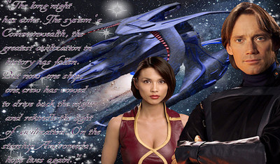 

TV Show Andromeda Space Fantasy HD Wall Poster Paper Print(12 inch X 18 inch, Rolled)