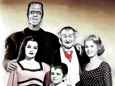 

TV Show The Munsters HD Wall Poster Paper Print(12 inch X 18 inch, Rolled)