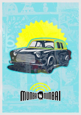 

Akhuratha Wall Poster mumbai-taxi-pop-art Paper Print(18 inch X 12 inch, Rolled)
