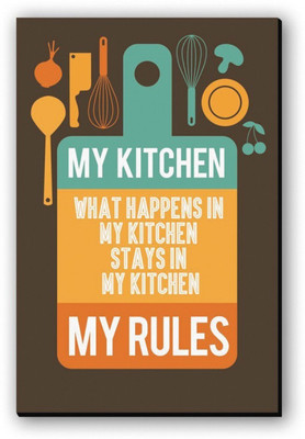 

Akhuratha Wall Poster -what-happen-in-my-kitchen-bk-knxykyxyar Paper Print(18 inch X 12 inch, Rolled)