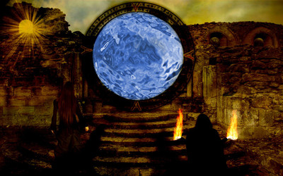 

Akhuratha Designs TV Show Stargate SG-1 Stargate HD Wall Poster Paper Print(12 inch X 18 inch, Rolled)