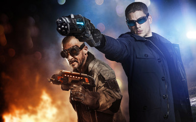 

TV Show DC's Legends Of Tomorrow Captain Cold Heat Wave HD Wall Poster Paper Print(12 inch X 18 inch, Rolled)