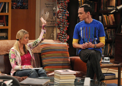 

Aabhaas TV Show The Big Bang Theory Penny Kaley Cuoco Sheldon Cooper Jim Parsons HD Wall Poster Paper Print(12 inch X 18 inch, Rolled)