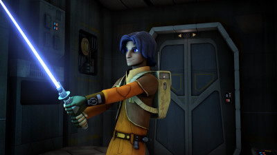 

Akhuratha Designs TV Show Star Wars Rebels Star Wars Ezra Bridger HD Wall Poster Paper Print(12 inch X 18 inch, Rolled)