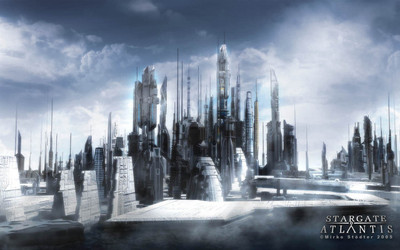 

TV Show Stargate Atlantis Stargate HD Wall Poster Paper Print(12 inch X 18 inch, Rolled)