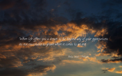 

Akhuratha aquote-quotes-dream-grief-twilight Wall Poster Paper Print(12 inch X 18 inch, Rolled)