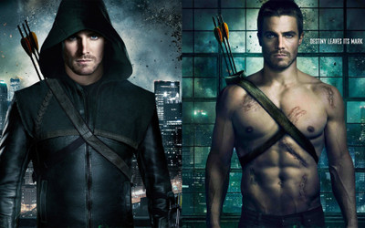 

Akhuratha Designs TV Show Arrow Stephen Amell Green Arrow HD Wall Poster Paper Print(12 inch X 18 inch, Rolled)