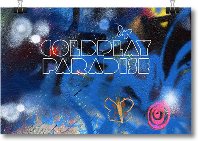 

Akhuratha Coldplay Fine Quality Wall Poster Paper Print(12 inch X 18 inch, Rolled)