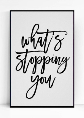 

Akhuratha Wall Poster motivational-quotes--pjyhaqatse Paper Print(18 inch X 12 inch, Rolled)