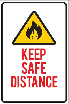 

Akhuratha Wall Poster -keep-safe-distance-ymzzahrhvh Paper Print(18 inch X 12 inch, Rolled)