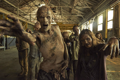 

Aabhaas TV Show The Walking Dead HD Wall Poster Paper Print(12 inch X 18 inch, Rolled)
