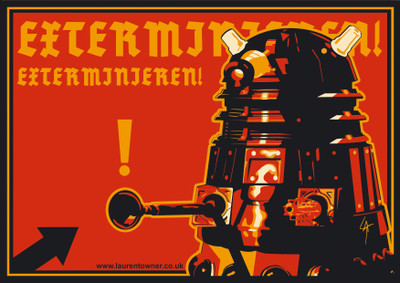 

TV Show Doctor Who Dalek HD Wall Poster Paper Print(12 inch X 18 inch, Rolled)