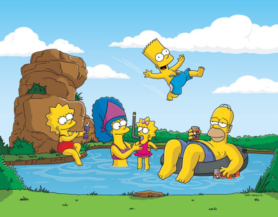

Aabhaas TV Show The Simpsons Bart Simpson Lisa Simpson Marge Simpson Maggie Simpson Homer Simpson HD Wall Poster Paper Print(12 inch X 18 inch, Rolled)