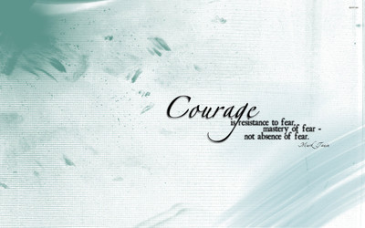 

Akhuratha acourage-mark-twain-quote Wall Poster Paper Print(12 inch X 18 inch, Rolled)