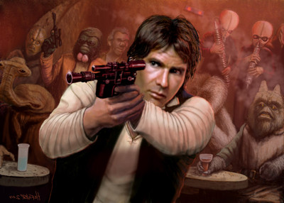 

Aabhaas Wall Poster Star-Wars Paper Print(12 inch X 18 inch, Rolled)
